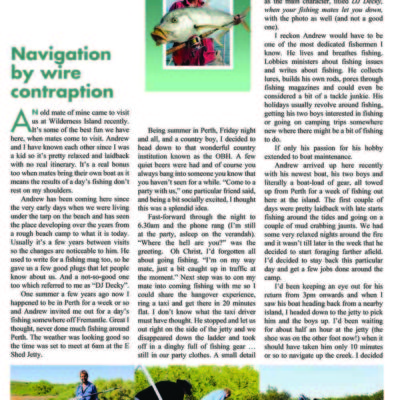 Navigation By Wire Contraption